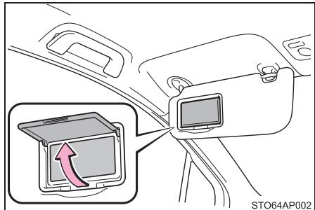 TOYOTA YARIS GR - Miroirs de courtoisie - 1