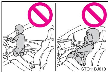 TOYOTA YARIS GR - Précautions avec les airbags SRS - 2