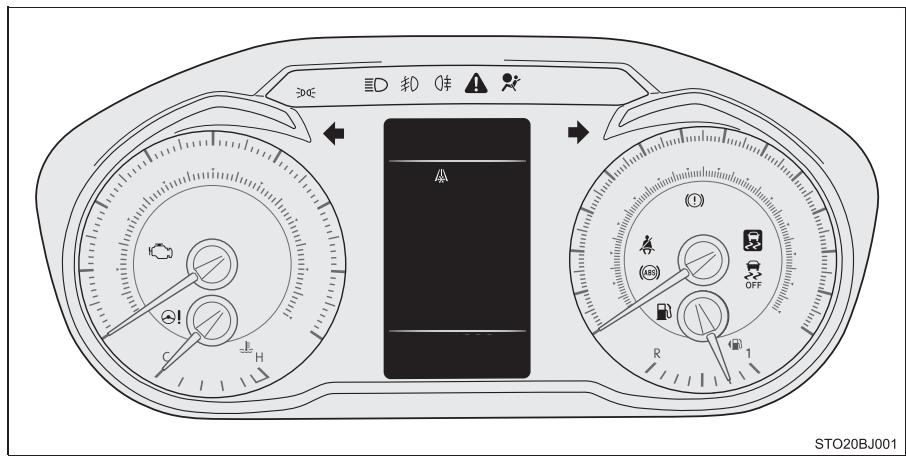 TOYOTA YARIS GR - Témoins d'alerte et indicateurs - 1
