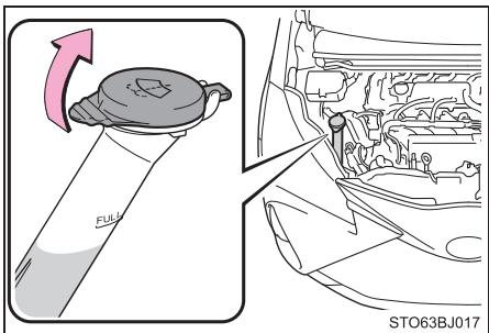 TOYOTA YARIS GR - Liquide de lave-glace - 1