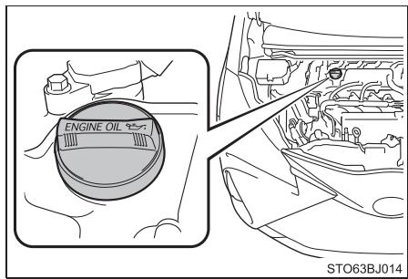 TOYOTA YARIS GR - Appoint en huile moteur - 1