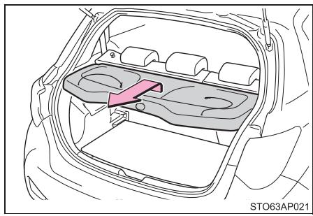 TOYOTA YARIS GR - Couvre-bagages - 2