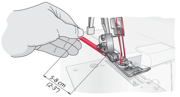 PFAFF HOBBYLOCK 2.5 - Chaine hors tissu - 1