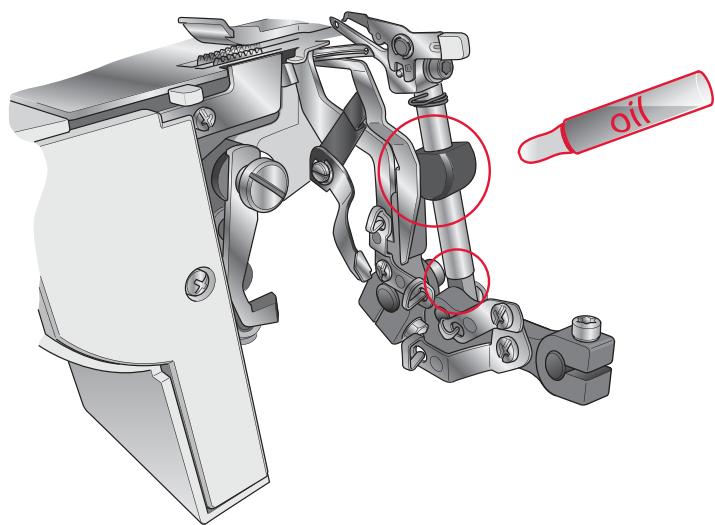 PFAFF HOBBYLOCK 2.5 - Remplacer le couteau supérieur déplacable - 2