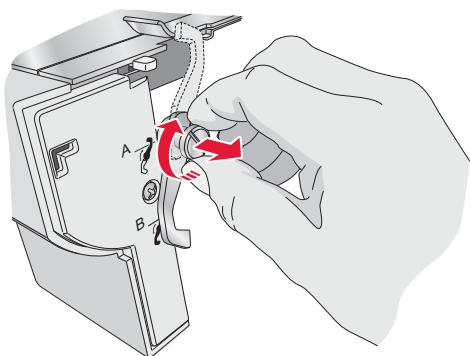 PFAFF HOBBYLOCK 2.5 - Activer, position a - 5