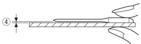 ELNA EXPERIENCE 580 - Installation du portepied - 2