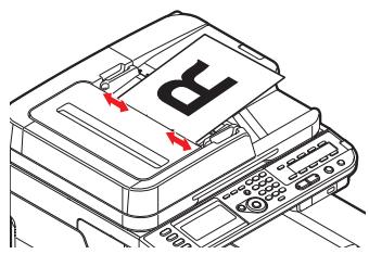 OKI MC363DN - Positionnement des documents dans l'adf - 4