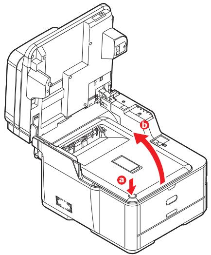 OKI MC363DN - Définition de la tête DEL - 1