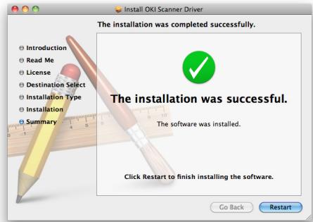 OKI MC363DN - Vérifiez l'affichage et cliquez sur poursuivre (continue) s'il est bon. - 6