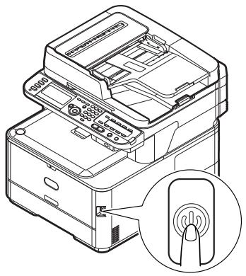 OKI MC363DN - Mise hors tension de votre appareil - 1