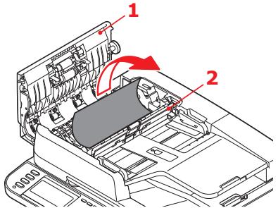 OKI MC363DN - Dans la section chargeur du scanner... - 3