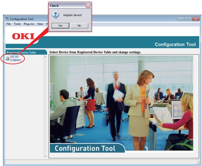 OKI MC363DN - OUTIL de configuration - 3