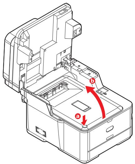 OKI MC363DN - Reemplacement de la courroie de transfert - 1