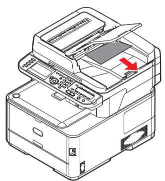 OKI MC363DN - Dans la section chargeur du scanner... - 1