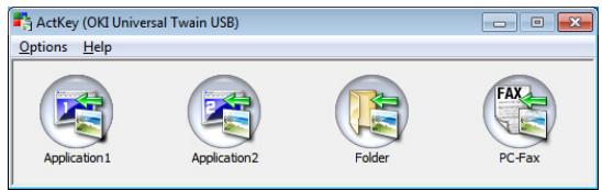 OKI MC363DN - Configuration de l'utilitaire actkey - 1