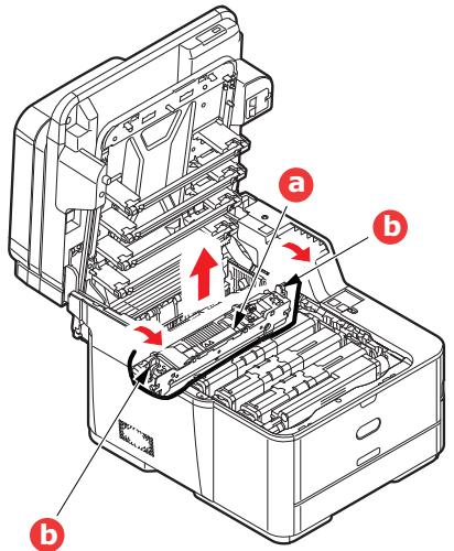 OKI MC363DN - Avertissement! - 2
