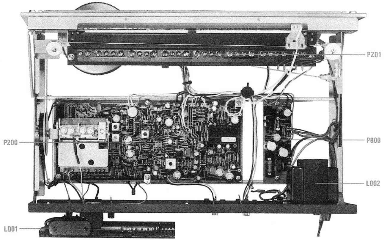 MARANTZ 2100L - CHASSIS - TOP VIEW - U.S.A. & CANADA - 1