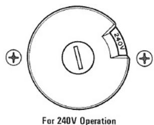 MARANTZ 2100L - VOLTAGE CONVERSION FOR EUROPEAN MODEL - 5