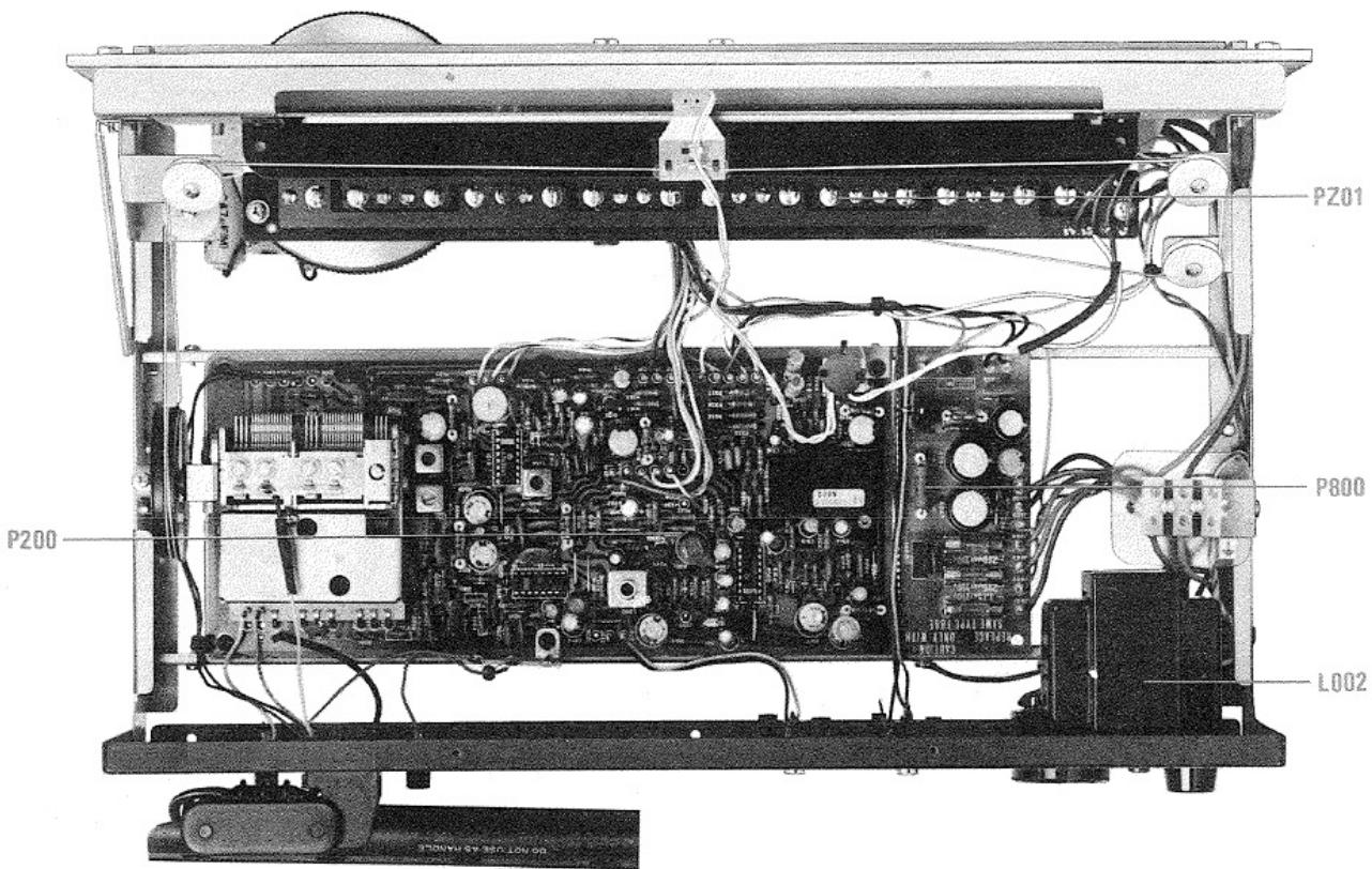 MARANTZ 2100L - CHASSIS - TOP VIEW - U.S.A. & CANADA - 5