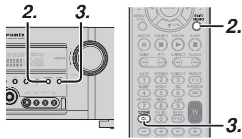 MARANTZ CD 6003 - EFFACER LES STATIONS PRÉSÉLECTIONNÉES DE LA MÉMOIRE - 1