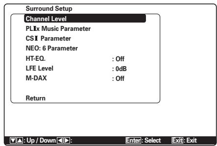 MARANTZ CD 6003 - SURROUND SETUP - 1
