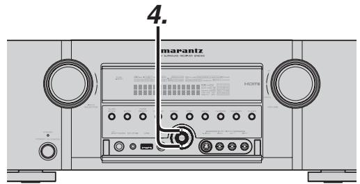 MARANTZ CD 6003 - VÉRIFICATION DE LA PUISSANCE DU SIGNAL SIRIUS ET IDENTIFIANT RADIO - 9