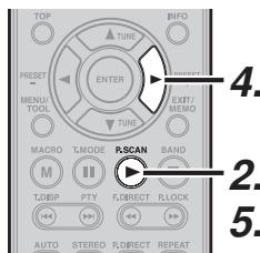 MARANTZ CD 6003 - RECHERCHE DE PRÉSÉLECTIONS - 2