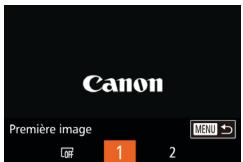 CANON G7X - Écran de démarrage - 1