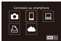 CANON G7X - Accedez au menu Wi-Fi. - 1