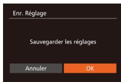 CANON G7X - Configurez le réglage. - 1