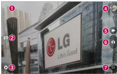 LG G PAD 7.0 - Familiarisation avec le viseur - 1