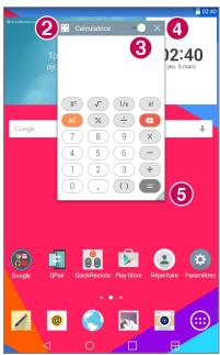 2 Calculation 3 12:40 36.5% 12 x 12 Auto 7 8 9 X 4 5 6 - 1 2 3 + - 0 , ( ) - 5 Google QuickAccess Play Back Report Parameters