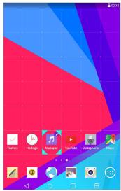 LG G PAD 7.0 - Personnalisation des icônes des applications sur l'écran d'accueil - 1
