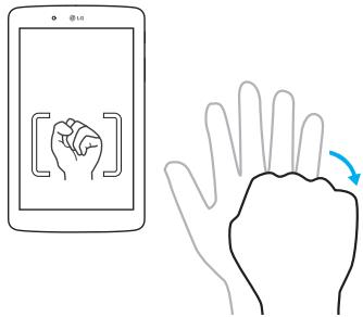LG G PAD 7.0 - Fonction Gesture Shot - 1