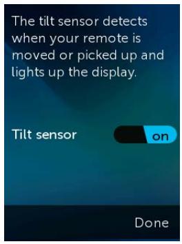LOGITECH HARMONY ULTIMATE ONE - Tilt sensor - 1
