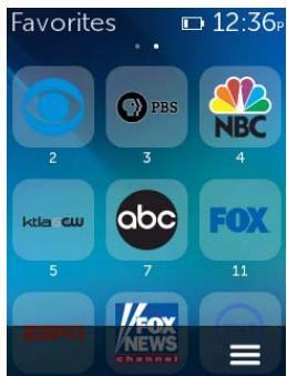 LOGITECH HARMONY ULTIMATE ONE - Managing your Favorites - 1