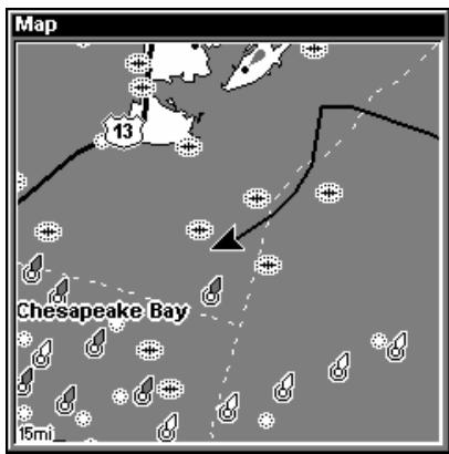 LOWRANCE 5200C - Map Orientation - 1