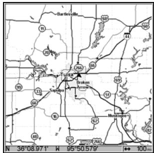 LOWRANCE 5200C - Map Page - 2