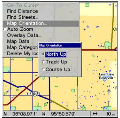 LOWRANCE 5200C - Map Orientation - 4