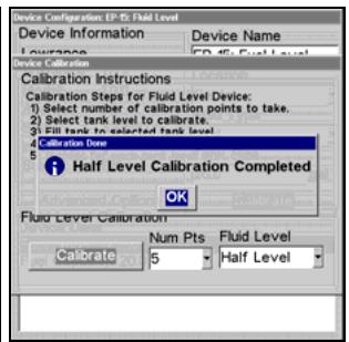 LOWRANCE 5200C - 3-Point Calibration - 3