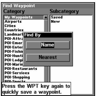 LOWRANCE 5200C - Find Waypoints - 3