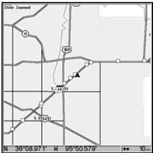 LOWRANCE 5200C - Map Page - 3