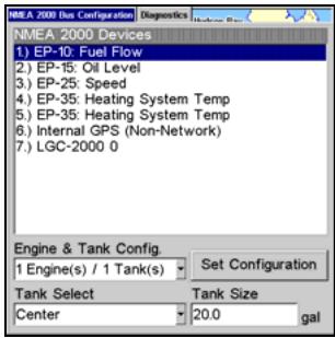 LOWRANCE 5200C - Bus Setup - 2