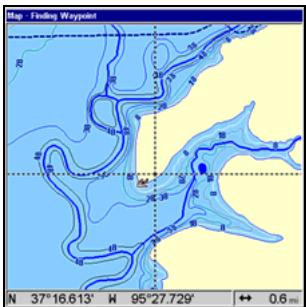 LOWRANCE 5200C - Create Icon on Map - 3