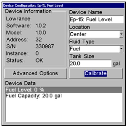 LOWRANCE 5200C - 2-Point Calibration - 1