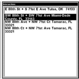 LOWRANCE 5200C - Find an Intersection - 3