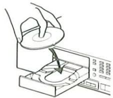 KENWOOD T74L - Load a disc into the CD player. - 1