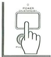 KENWOOD T74L - Press the POWER key of the amplifier. - 1