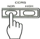 KENWOOD T74L - Press the CCRS key. - 1
