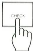 KENWOOD T74L - Press the CHECK key. - 1